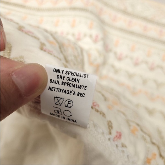 Anthropologie Blank London Paloma Embroidered Kimono Jacket OS Multicolor - Picture 12 of 14